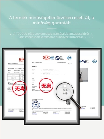 Gyerekeknek szóló kerékpárnyeregfedél hátsó fénnyel, puha szilikonból készült kényelmes ülésvédő
