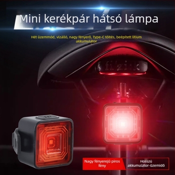 Elő- és hátsó kerékpárvilágítás készlet, nagy fényerejű biztonsági lámpák, USB-töltéses vízálló világítás kerékpárhoz, kiegészítők