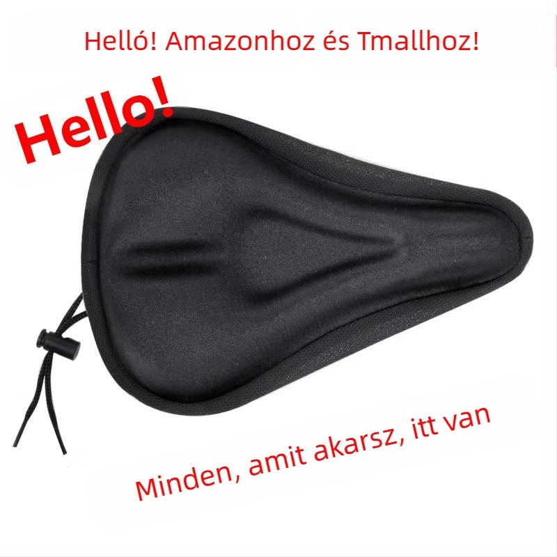 Vastagított szilikon nyeregfedél hegyi kerékpárhoz – puha ülés párna