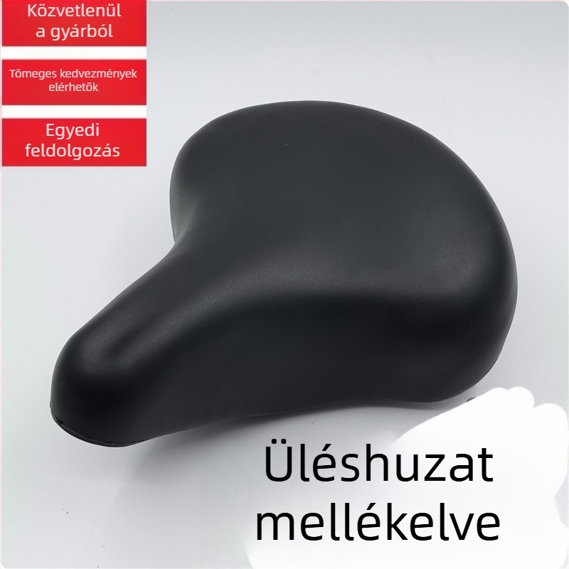 Univerzális női kerékpárnyereg párna, szélesebb és vastagabb