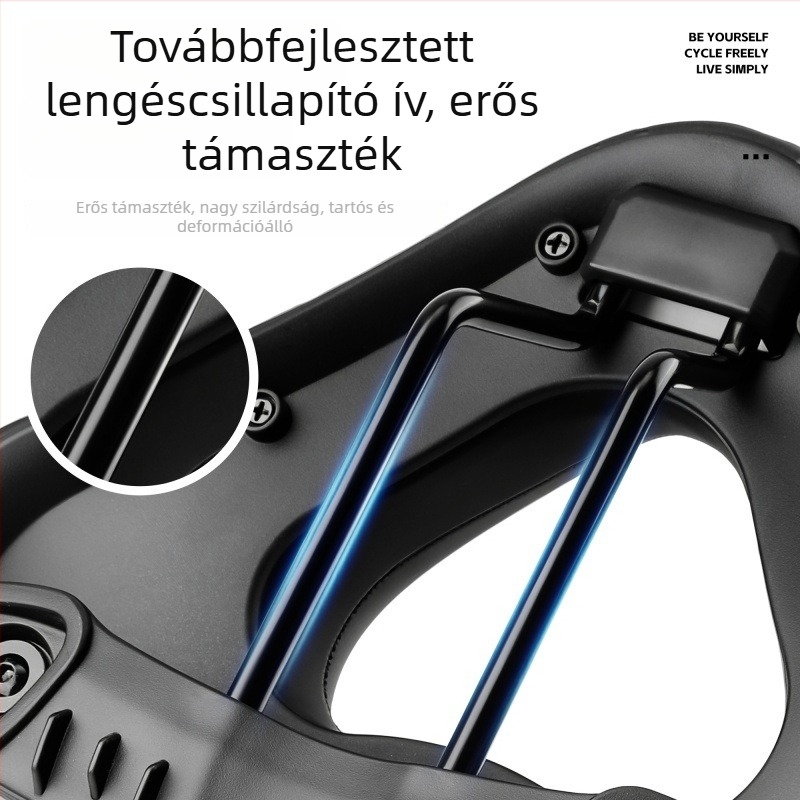 West Biking/West Rider országúti kerékpárnyereg, ütéscsillapító és kényelmes