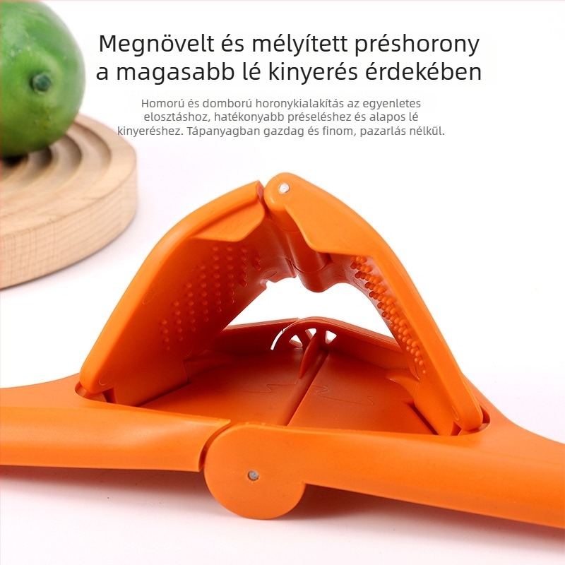 Többfunkciós kézi citromfacsaró, hordozható otthoni gyümölcsprés