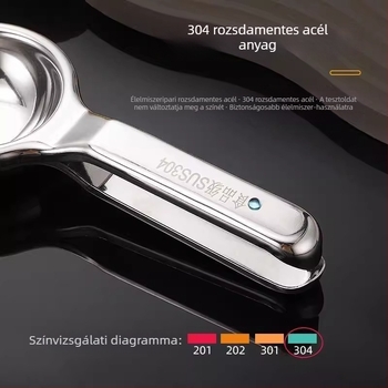Kézi citromprés 304 rozsdamentes acélból — többfunkciós gyümölcsprés, citromklipsz