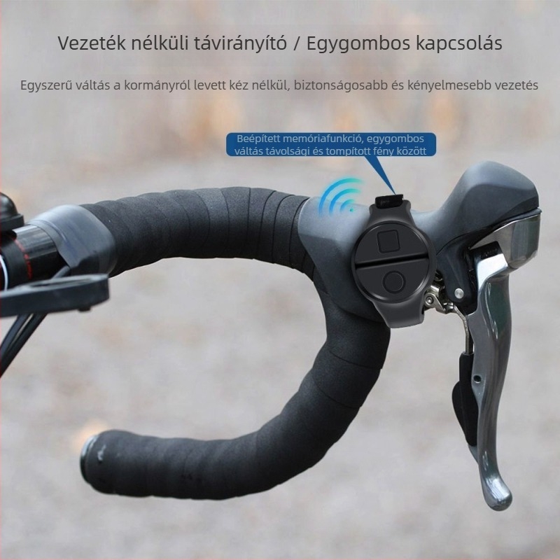1600 lumenes kerékpár első lámpa éjszakai tekeréshez – országút és hegyi kerékpár, magas fényerő