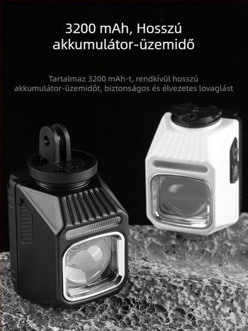 Kuasuodt kerékpár első lámpa út- és hegyi kerékpárokhoz – éjszakai tekerés