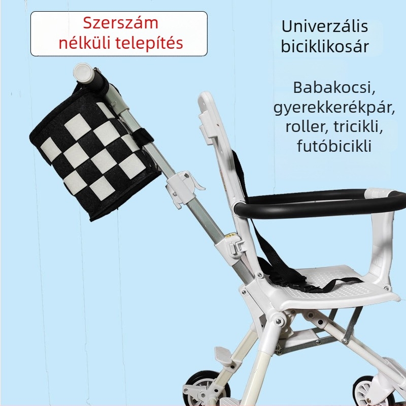 Vízálló tárolótáska babakocsi és kerékpárkosárhoz