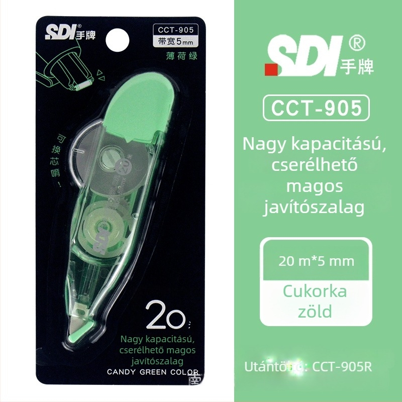 Hand CCT-905 javító szalag, 20 m, nagy kapacitású, cserélhető mag