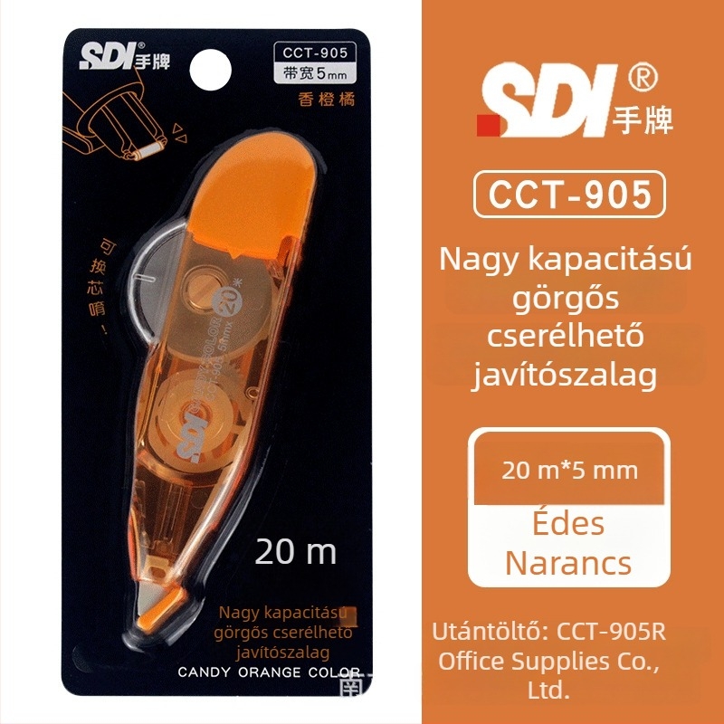 Hand CCT-905 javító szalag, 20 m, nagy kapacitású, cserélhető mag