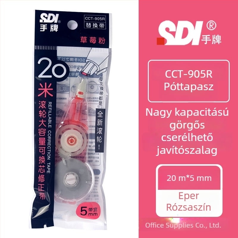 Hand CCT-905 javító szalag, 20 m, nagy kapacitású, cserélhető mag