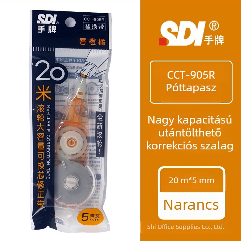 Hand CCT-905 javító szalag, 20 m, nagy kapacitású, cserélhető mag