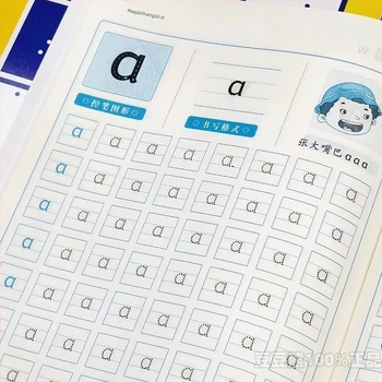 Pinyin és a számok követése gyerekeknek: íráskészség-tréning pontmátrixos kontrollal és radikál gyakorlatok