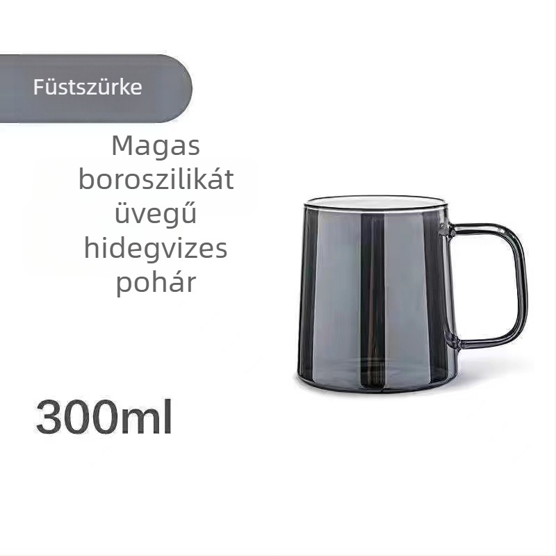 Átlátszó boroszilikát üveg teáskanna és hideg víz palack készlet, nagy kapacitású