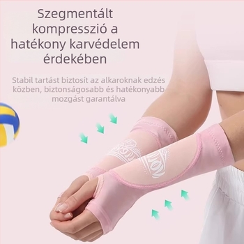 Röplabda csuklóvédő és alátét gimnáziumi diákoknak, edzés csuklóvédő, női felszerelés