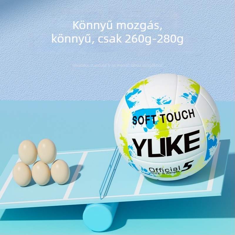 Röplabda No. 5 általános és középiskolások számára — standard puha beltéri edzőlabda