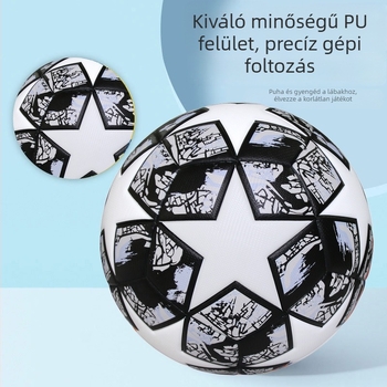 KATA Foci Világbajnokság Modell No.4 és No.5 Edzőlabda PU Anyag, Robbanásbiztos Logó Dizájn, Fan Verzió Stílusban