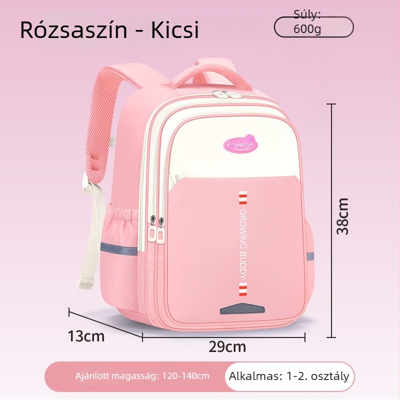 Edison gyerekek iskolatáskája, általános iskolába, uniszex, nagy kapacitás, gerincvédő