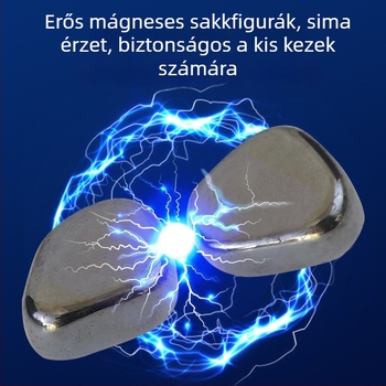 Mágneses sakk gyerekeknek – két játékos asztali játék, gondolkodás és koncentráció fejlesztő