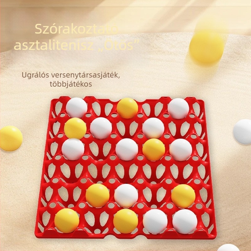 Gyermekeknek szóló interaktív társasjáték ping-pong és Gomoku játékokkal – szülő-gyermek interakció és kognitív fejlesztés