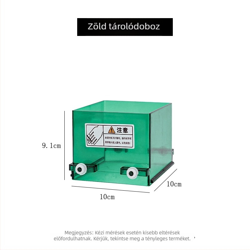 Kézi, többfunkciós gyümölcs- és zöldségszeletelő, citromszeletelő, rozsdamentes acél