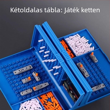 Tengeri Csata Sakk: Kétjátékos Hadihajók – Szülő-gyermek Interaktív Oktató Társasjáték Gyerekeknek