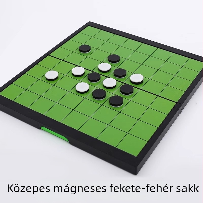 Mágneses hajtogatható sakk-szerű oktatójáték 3–6 éveseknek, szülő-gyermek asztali játék