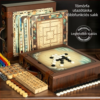 Gomoku sakk tábla készlet – oktató játék gyerekeknek