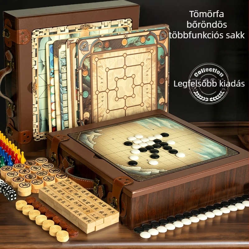 Gomoku sakk tábla készlet – oktató játék gyerekeknek