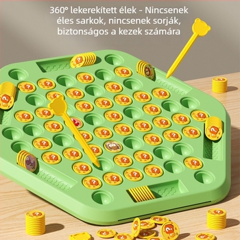 Gyermekeknek készült flip- és párosító játék – mérkőzés mód, fókusz a szülő-gyermek interakcióra, oktatási asztali játék