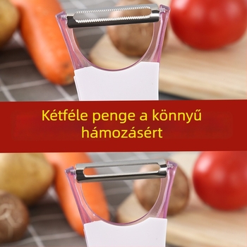 IMAKARA Többfunkciós konyhai hámozó és reszelő – gyümölcsök, alma és burgonya hámozásához