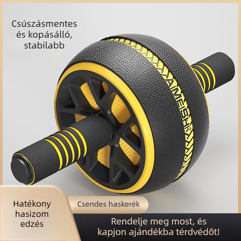 Haskerék otthoni használatra – fitness eszköz férfiaknak és nőknek, hasizom-edző roller