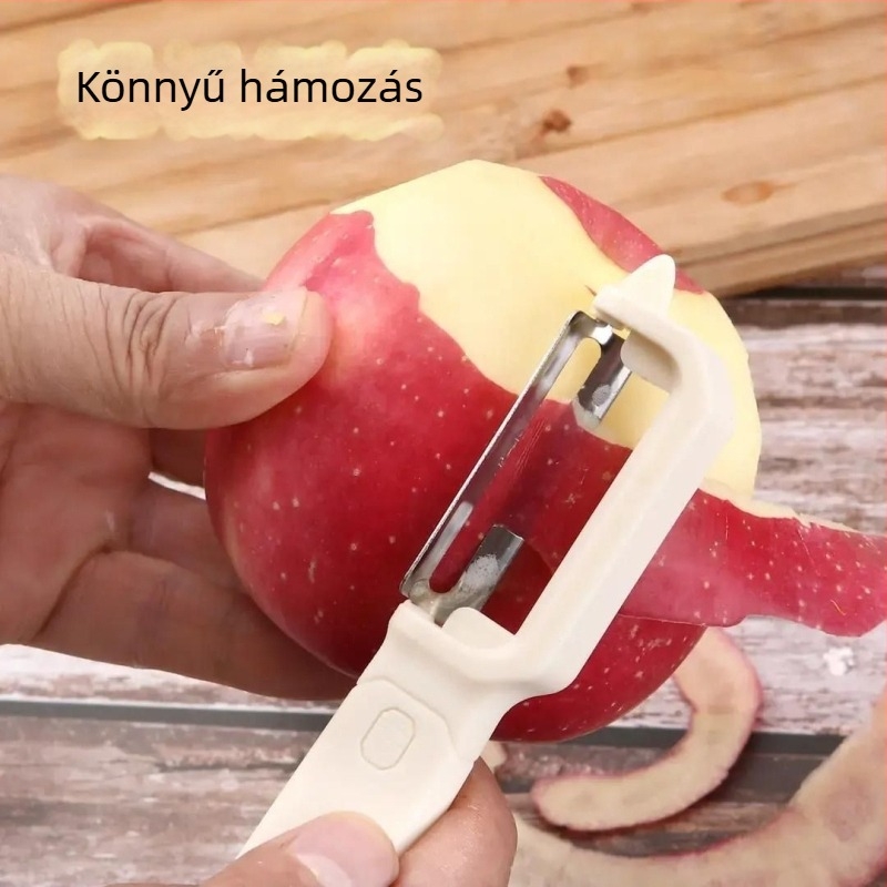 Kétfunkciós, többfunkciós reszelő gyümölcsök és zöldségek számára, konyhai gyümölcs kés, krumplihámozó, zöldséghámozó