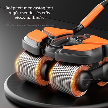 Négylábas haskerék automatikus visszapattanóval, otthoni edzés eszköz férfiak és nők számára a hasizom edzéséhez, 2025 modell