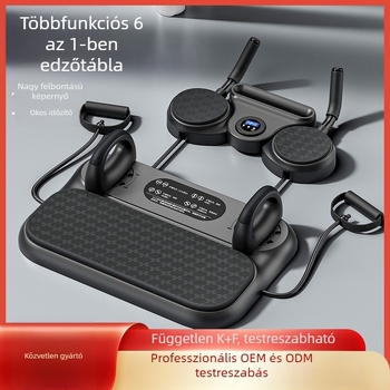 Hasizom görgő – többfunkciós, automatikus visszapattanó mechanizmussal, otthoni edzéshez