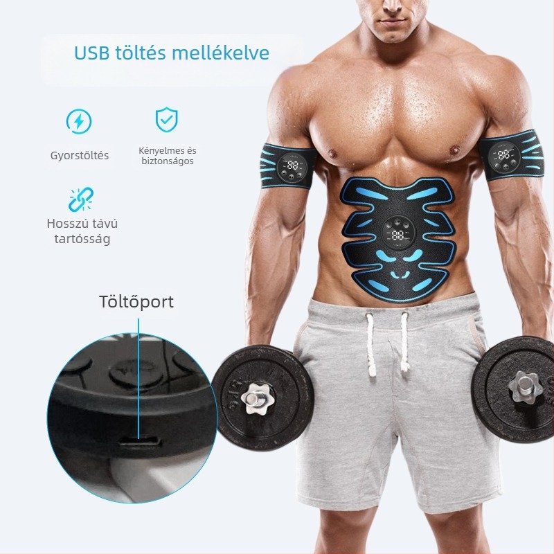Új okos hasizom tapasz férfiak és nők számára – otthoni fitnesz eszköz