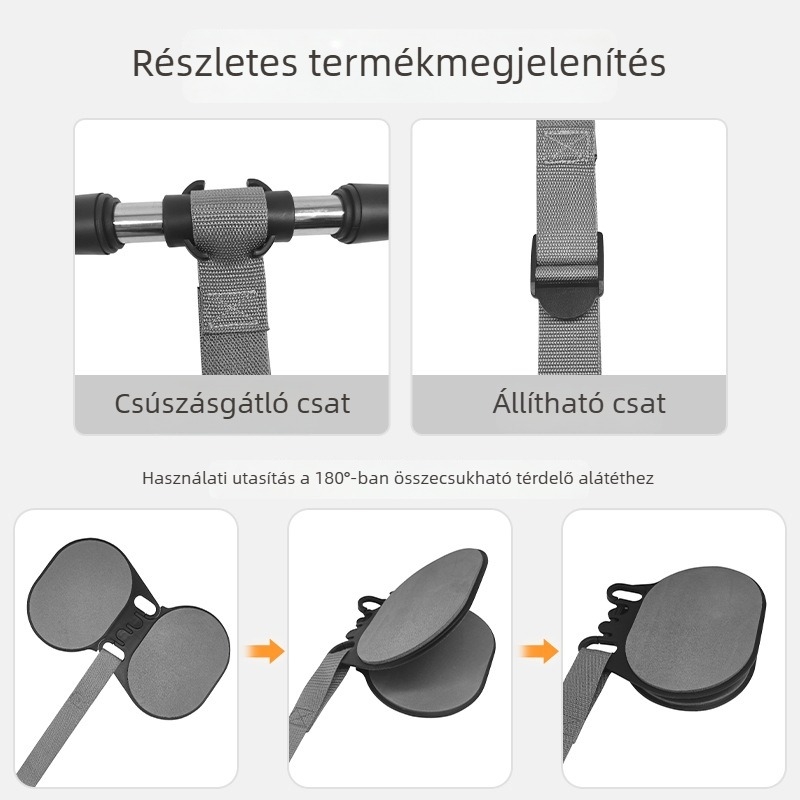 Kétkerekes hasi roller készlet, csendes, csúszásmentes, a hasi zsír csökkentésére és a hasizmok edzésére