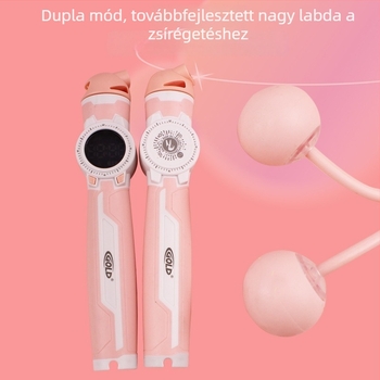 Bluetooth APP okos ugrókötél elektronikus számolással, vezeték nélküli, kettős használat, USB töltés fitneszhez és edzéshez