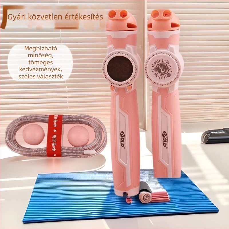 Bluetooth APP okos ugrókötél elektronikus számolással, vezeték nélküli, kettős használat, USB töltés fitneszhez és edzéshez