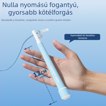 Gyors ugrókötél gyerekeknek – kezdőknek, óvodásoknak és általános iskolásoknak, csomózásmentes, sportvizsgákhoz