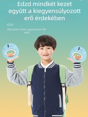 Gyerekeknek szóló elektronikus fogáserő-tréner ujjak erőmérővel, 0–50 kg, ABS