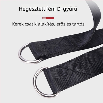 Húzódzkodó rúd fogó készlet – ellenálláskötélhez, fitnesz kiegészítő (pár)