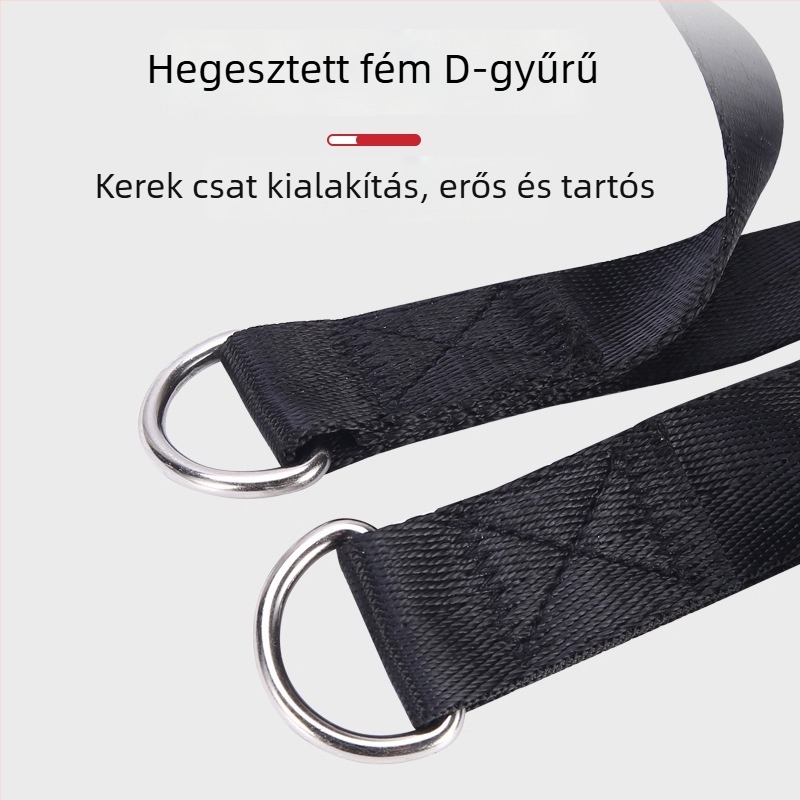 Húzódzkodó rúd fogó készlet – ellenálláskötélhez, fitnesz kiegészítő (pár)