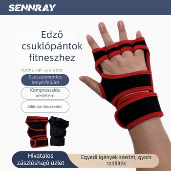 Unisex csuklóvédők kültéri sportokra – kosárlabda, súlyemelés, kerékpározás és túrázás – tenyervédelmi felszerelés