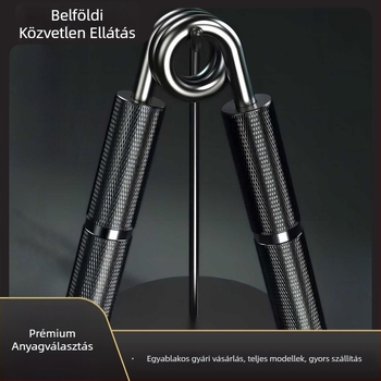 Teljesen fém, professzionális szintű fogás-erősítő, Type A, hordozható alkar-edző, megerősített
