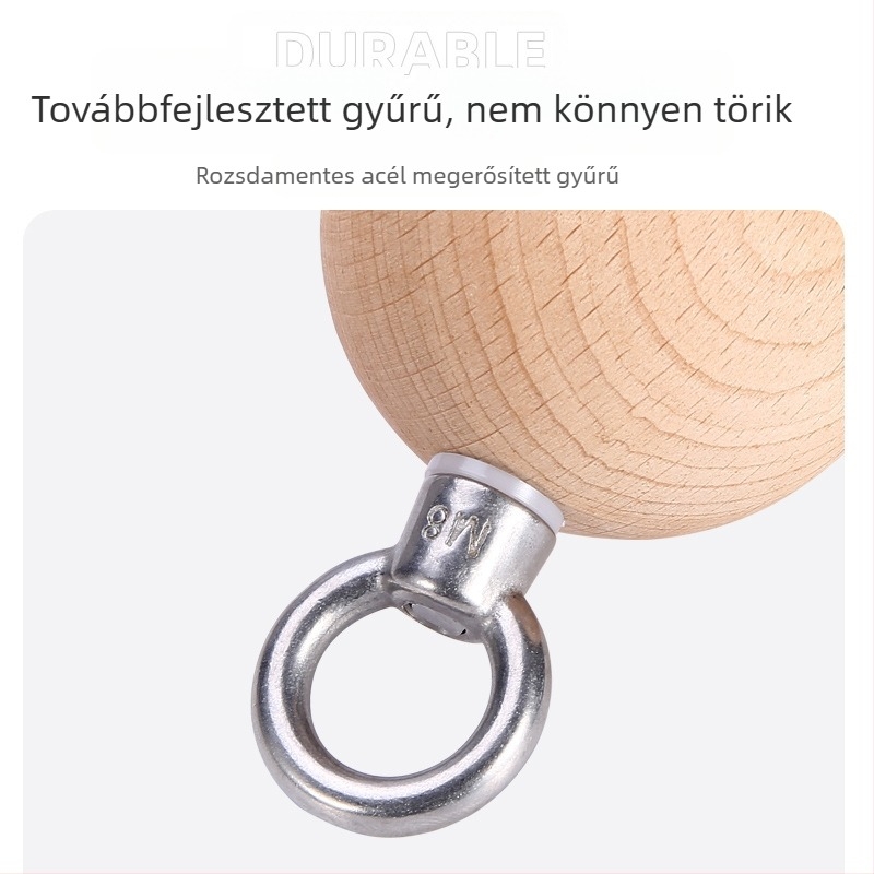 Csúszásmentes fogólabda kapaszkodóval – erőedzés a fogáshoz, hegymászáshoz és húzáshoz, kettlebell-stílus fitness eszköz