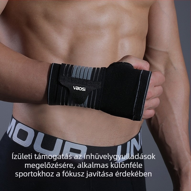 Kompressziós tenyérvédő sportokra és edzésre, tenishez, badmintonhoz, kosárlabdához és kerékpározáshoz, izzadságszívó védőfelszerelés