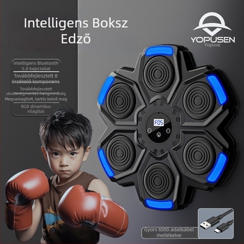 Bluetoothos boksz célzó eszköz, függő edző otthoni edzéshez