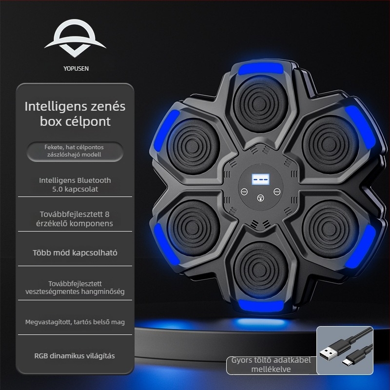 Bluetoothos boksz célzó eszköz, függő edző otthoni edzéshez
