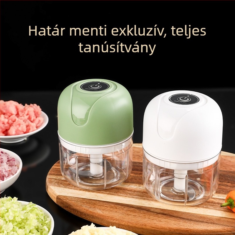 Elektromos mini konyhai fokhagyma processzor — multifunkcionális konyhai mixer fokhagyma pastához és szószokhoz