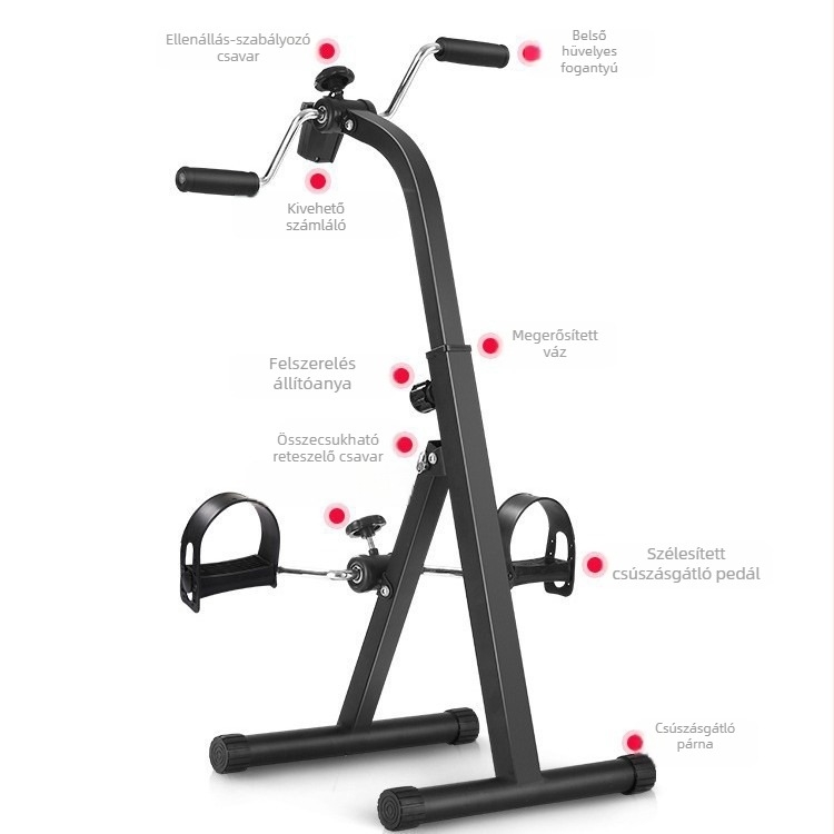 Stroke utáni rehabilitációs kerékpár időseknek, kéz- és láb rehabilitáció, otthoni használatra, felső- és alsó végtag rehabilitációs kerékpár, továbbfejlesztett modell
