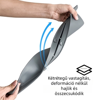 Szilikon védőcsík a mosogató széléhez és a konyhapulton a fröccsenés ellen